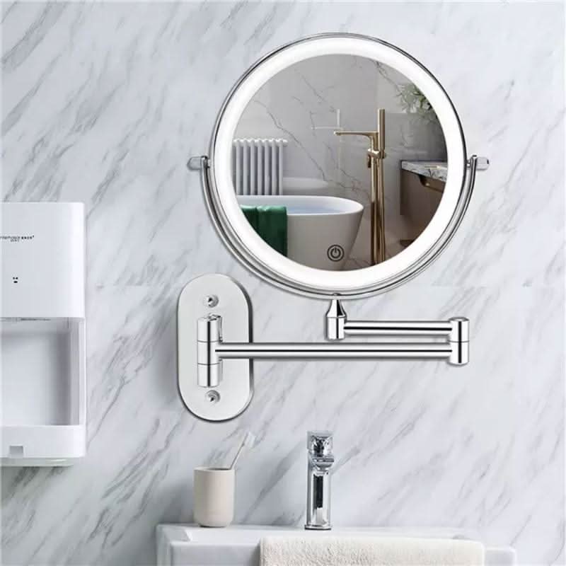 GLAMLITE Vanity LED Lamp With 5x Magnification And Adjustable Lighting