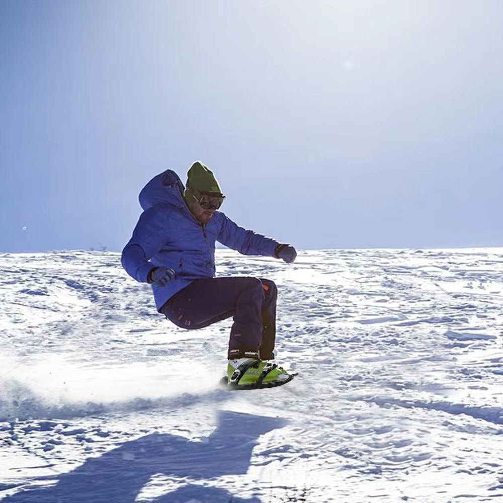 GLIDEWING Snow Skating Shoes Lightweight Portable Adjustable Footwear