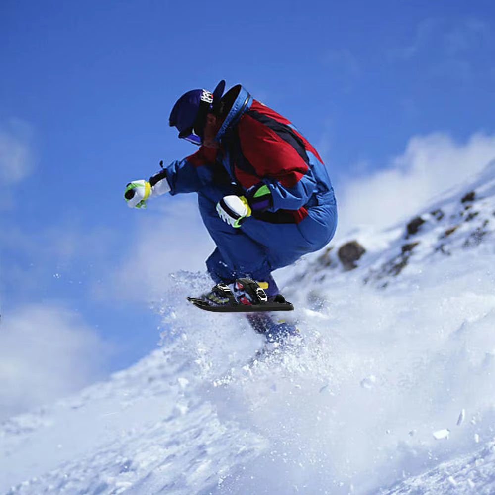 GLIDEWING Snow Skating Shoes Lightweight Portable Adjustable Footwear