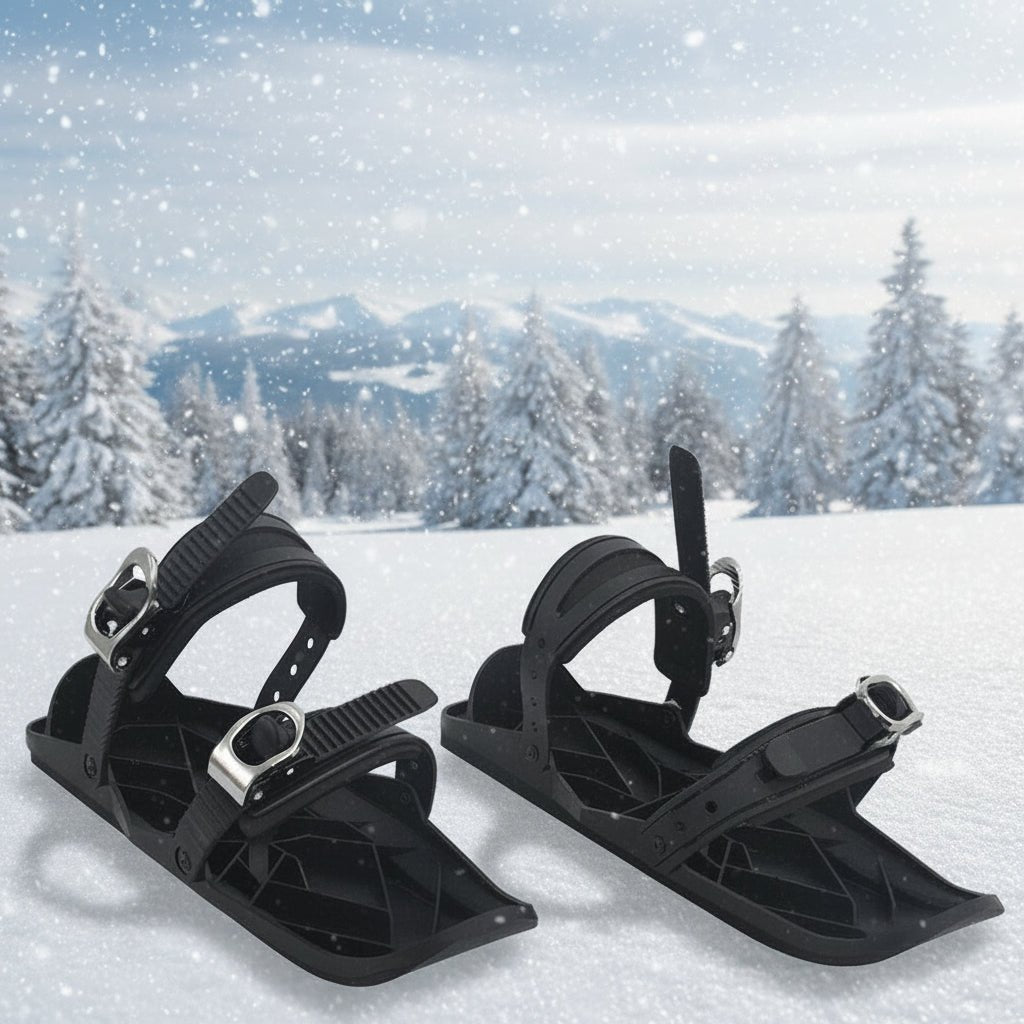 GLIDEWING Snow Skating Shoes Lightweight Portable Adjustable Footwear