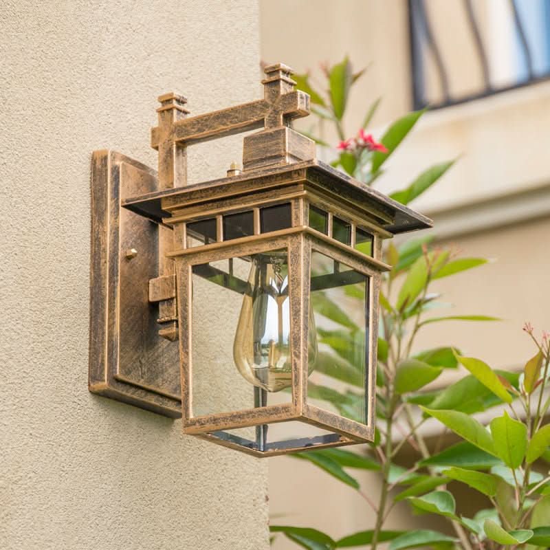 GlowGuard Weatherproof Outdoor Wall Light For Exterior Homes