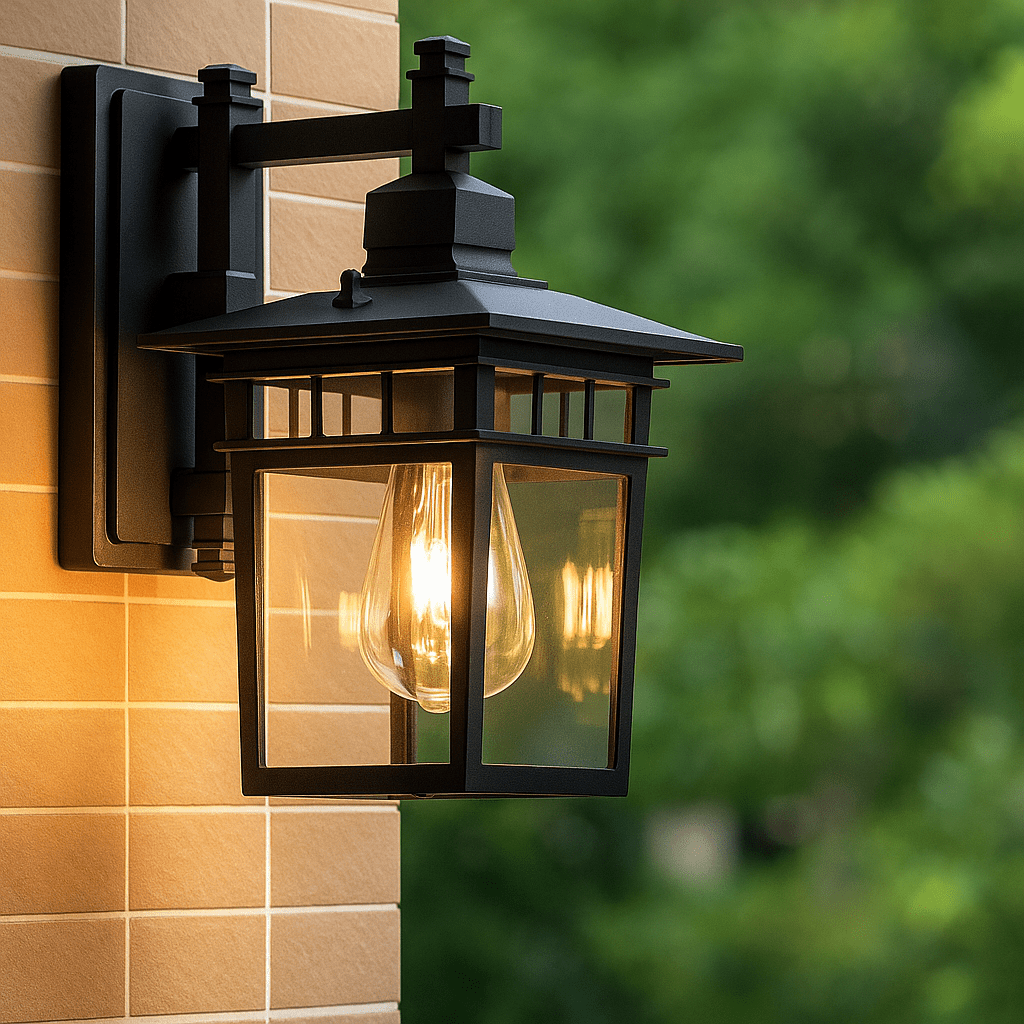 GlowGuard Weatherproof Outdoor Wall Light For Exterior Homes
