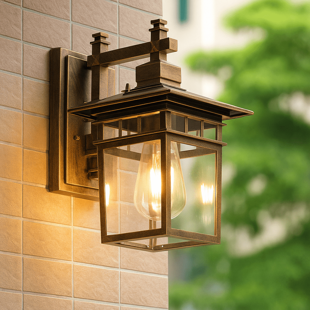 GlowGuard Weatherproof Outdoor Wall Light For Exterior Homes