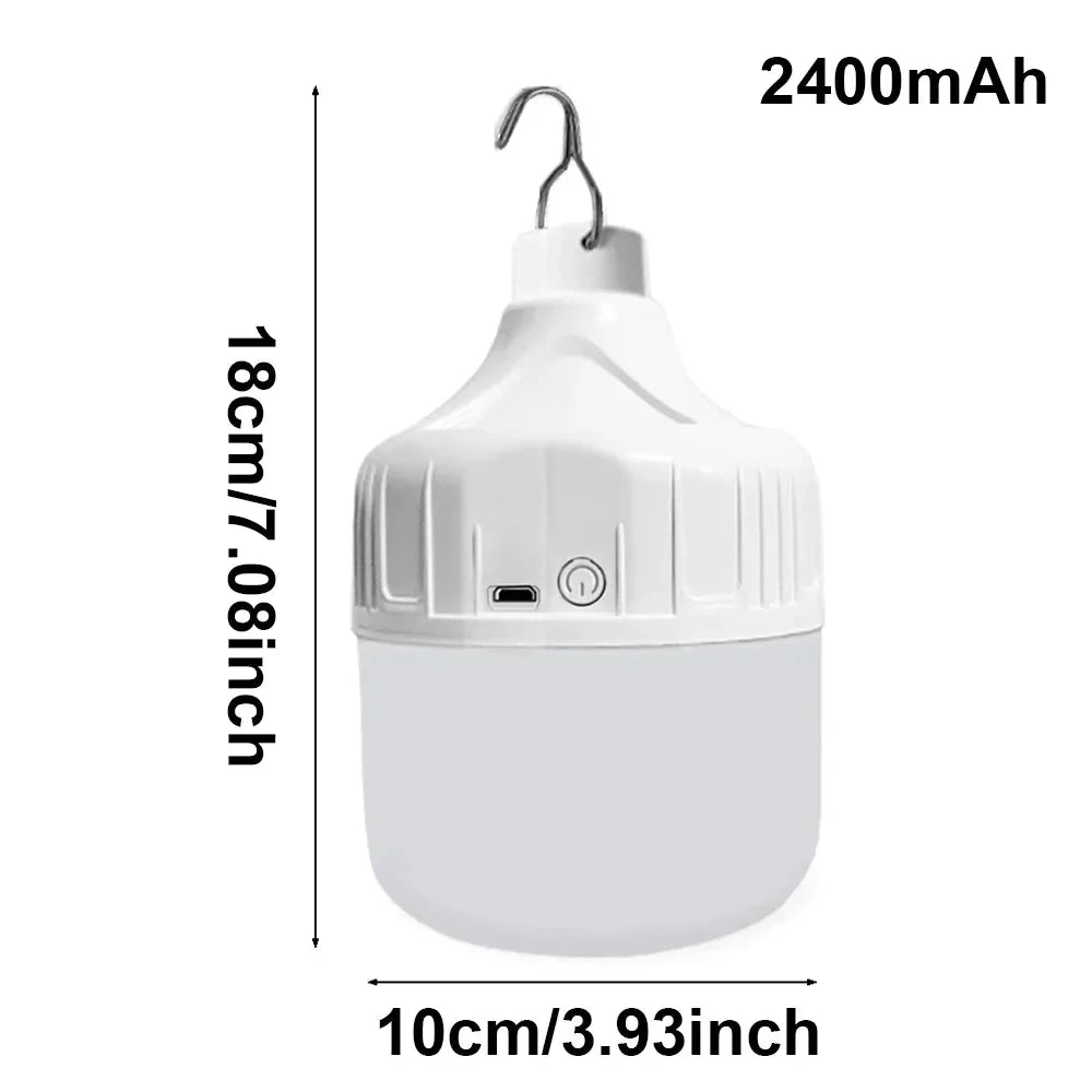 Luz de Camping GLOWHUB Recargable por USB con Tres Modos