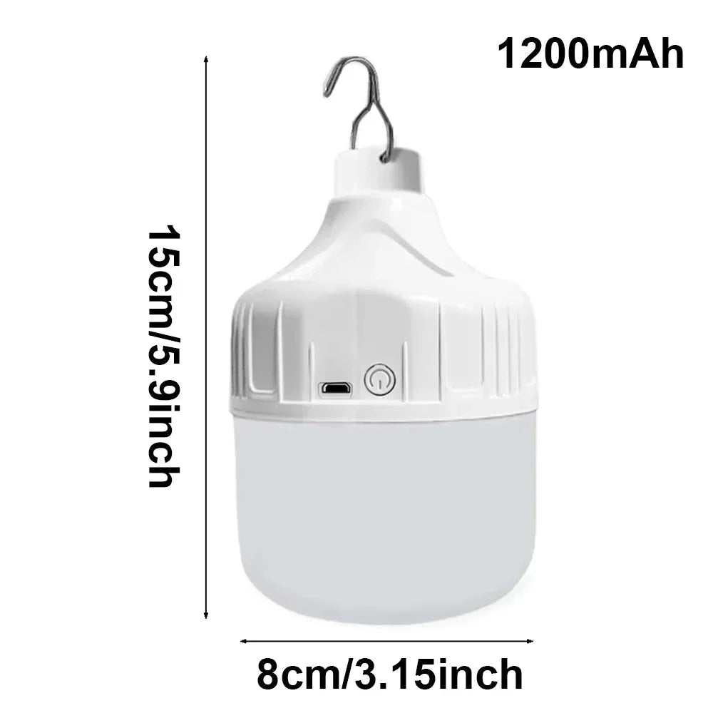 Luz de Camping GLOWHUB Recargable por USB con Tres Modos