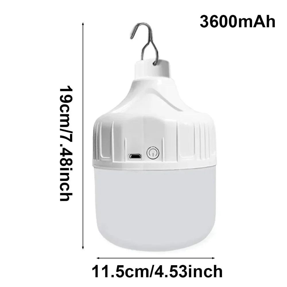 Luz de Camping GLOWHUB Recargable por USB con Tres Modos