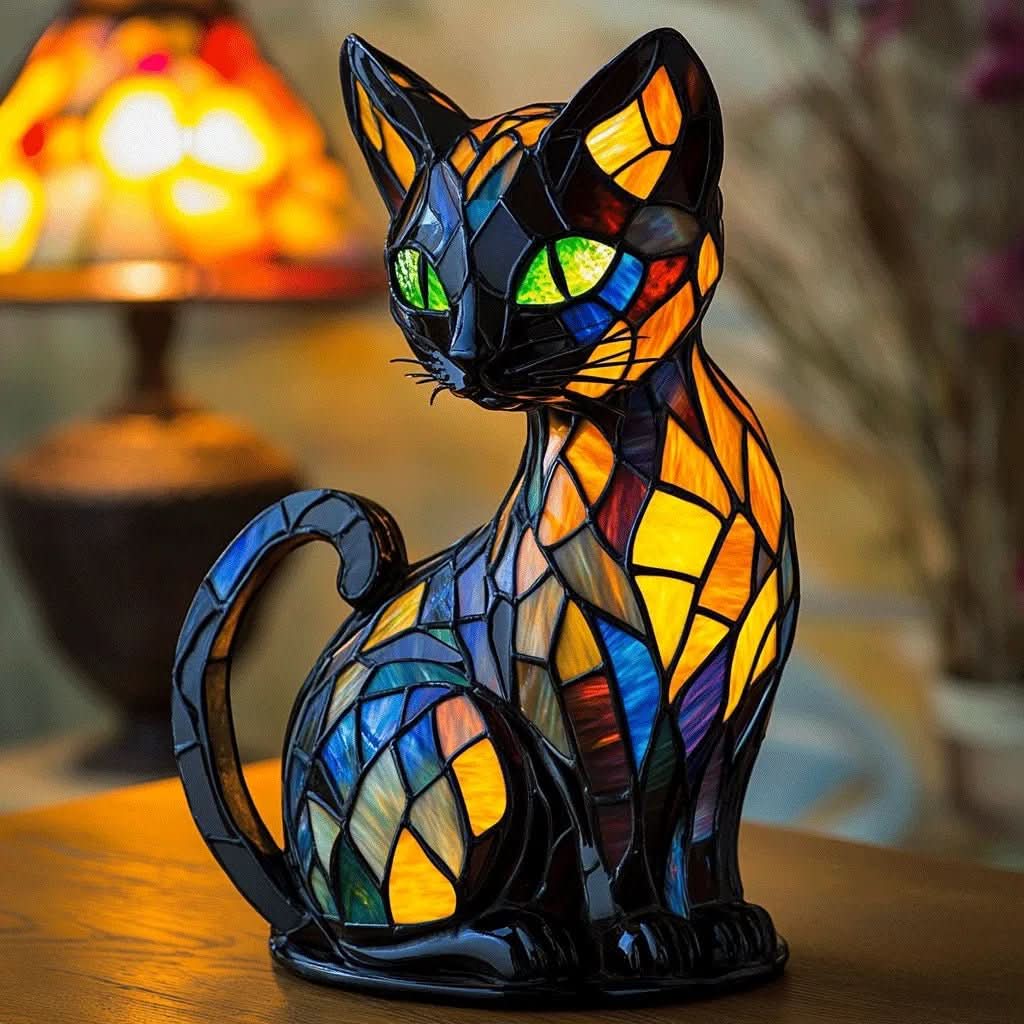 GlowKitty Cat Night Light With Soft Led Glow For Cozy Ambiance