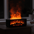 GLOWMIST 4-In-1 Humidifier With Flame Glow For Cozy Home Ambience