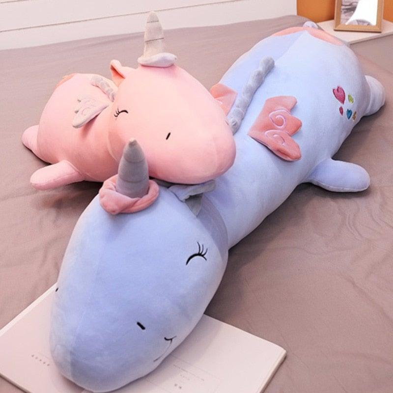 GLOWNIVA Multicolor LED Nightlight Unicorn Plush For Kids