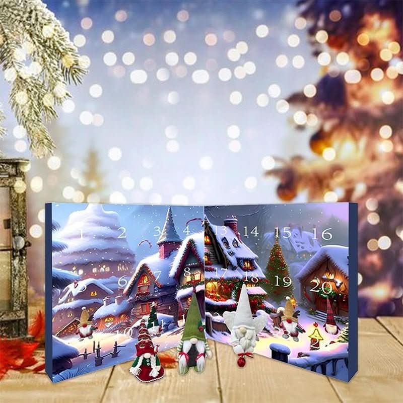 Gnomedays 2025 Handmade Soft Gnome Countdown Calendar For Christmas