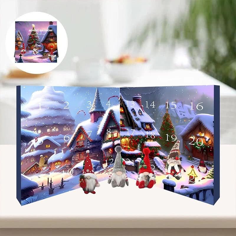 Gnomedays 2025 Handmade Soft Gnome Countdown Calendar For Christmas