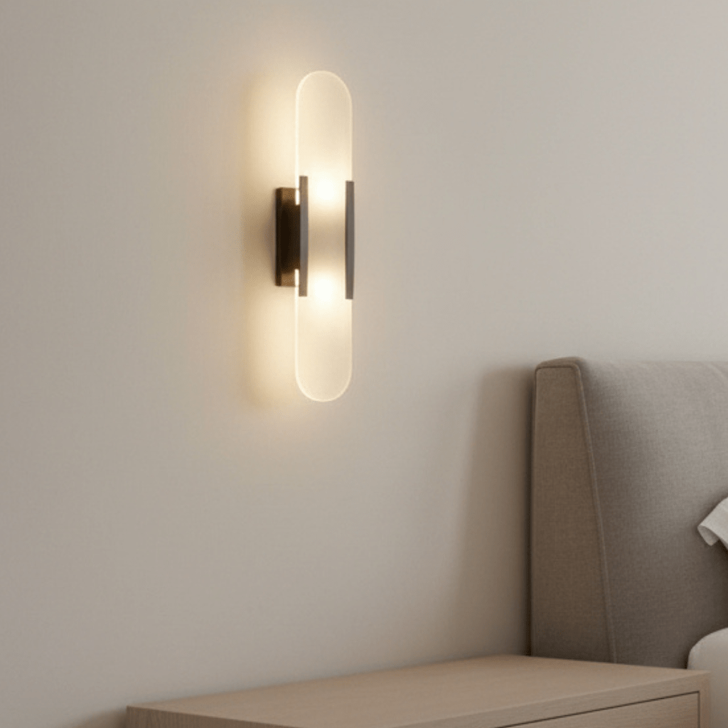 Lampa ścienna LED GOLDARC Black Gold do nowoczesnych wnętrz
