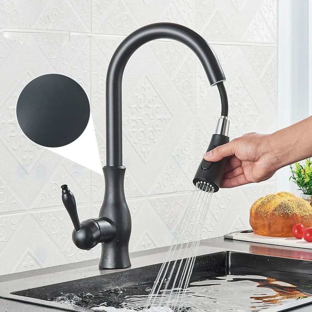 Goldstream Pull Out Kitchen Mixer With 360 Degree Rotation