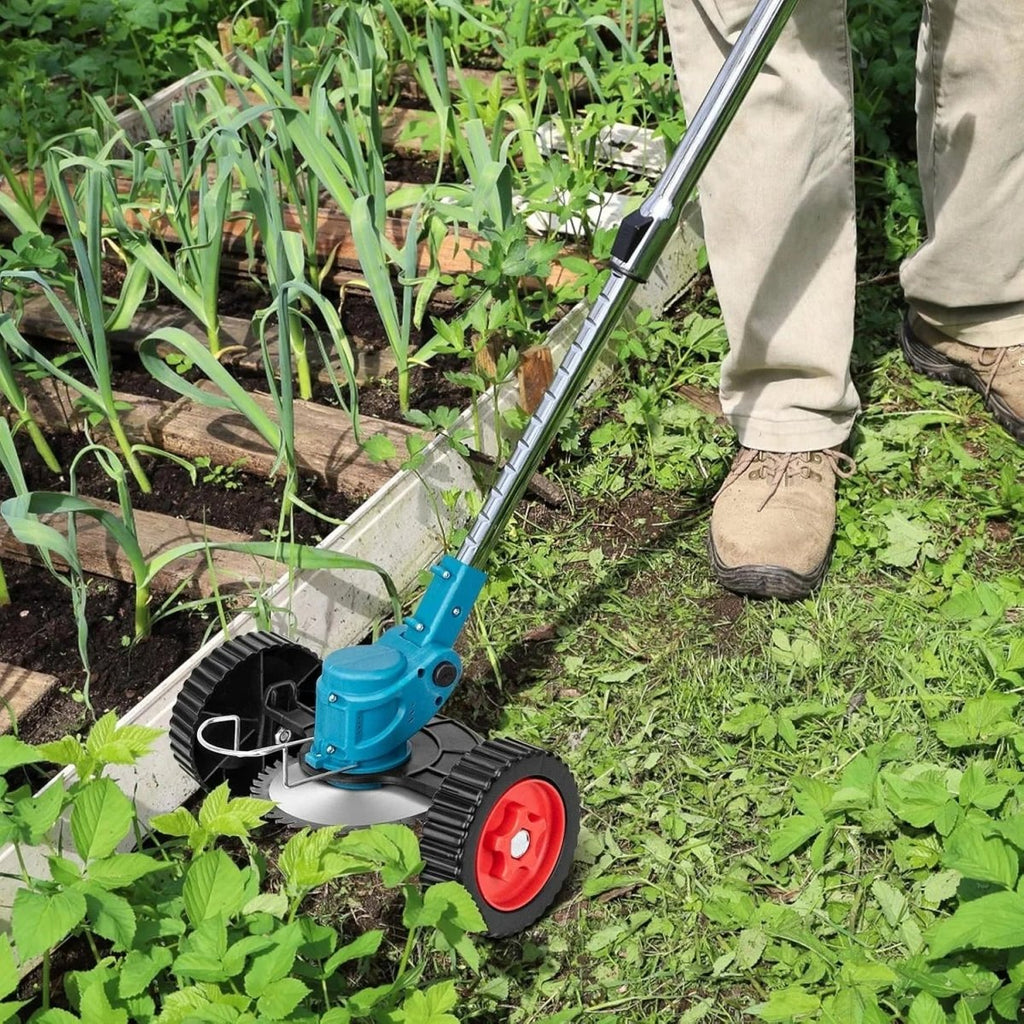 Grassroll 36V ledningsfri trimmer med foldbart design til nem havearbejde
