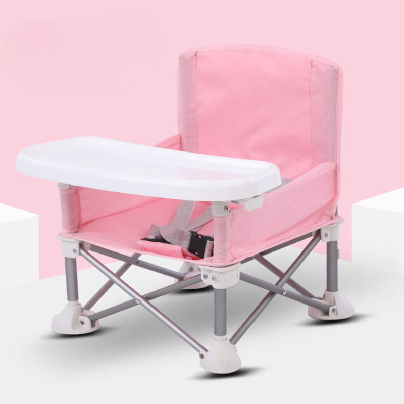Compact Folding Baby Chair With Table For Travel Camping And Outdoor Use
