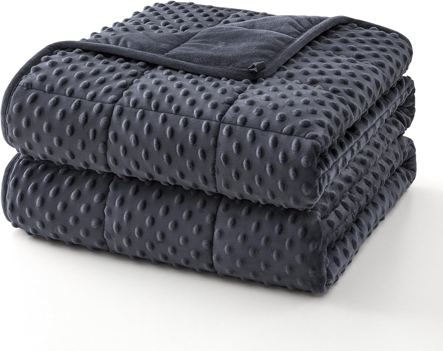 Manta con peso Cozy Comfort de puntos con microfibra refrescante para suavidad en todas las estaciones