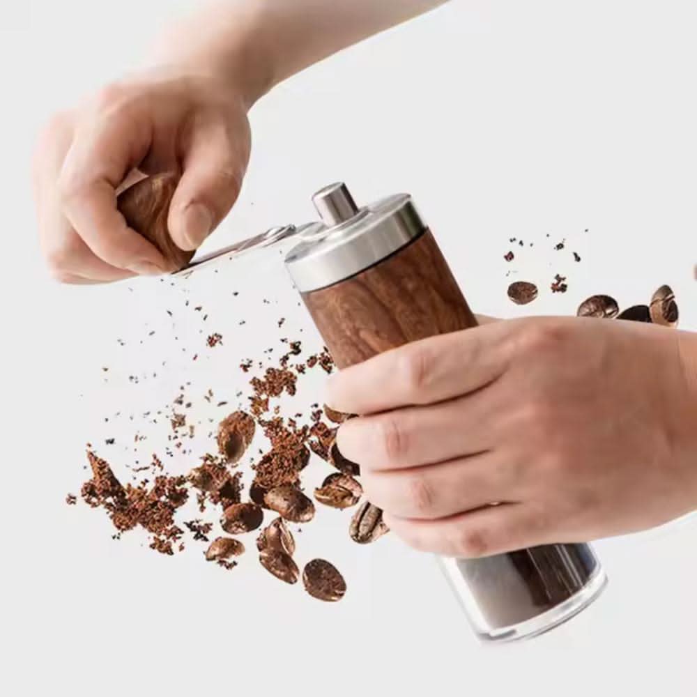 GrindMate Přenosný Mlýnek na Koření a Kávu na Cesty