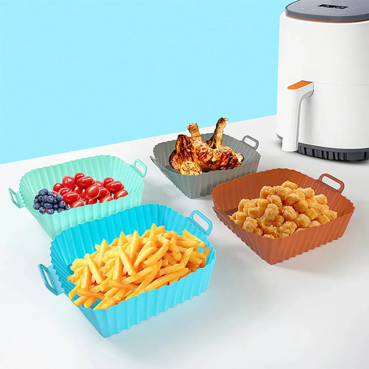 GRIPFRY silikonová vložka pro fritézy s bočními držadly pro čisté vaření