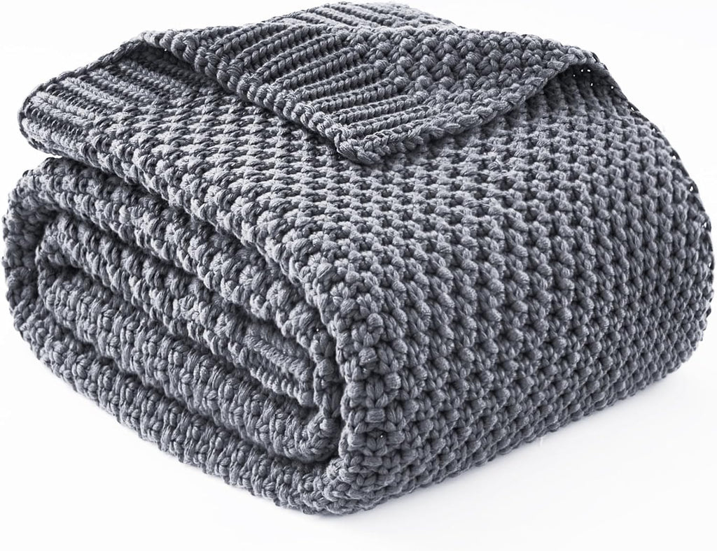 Cozy Comfort Weighted Blanket With Cooling Microfiber For Year Round Comfort