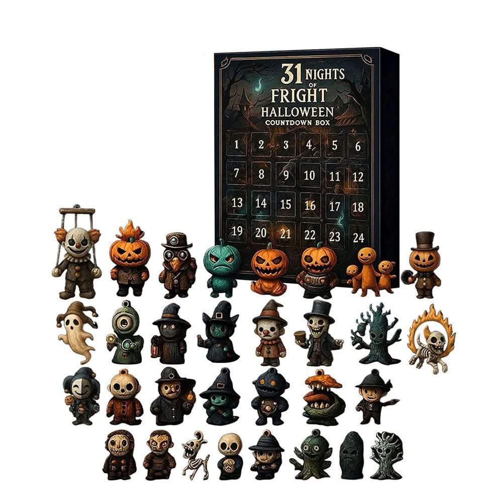 Adventní kalendář Halloween Countdown Box 31 Fright Nights pro děti