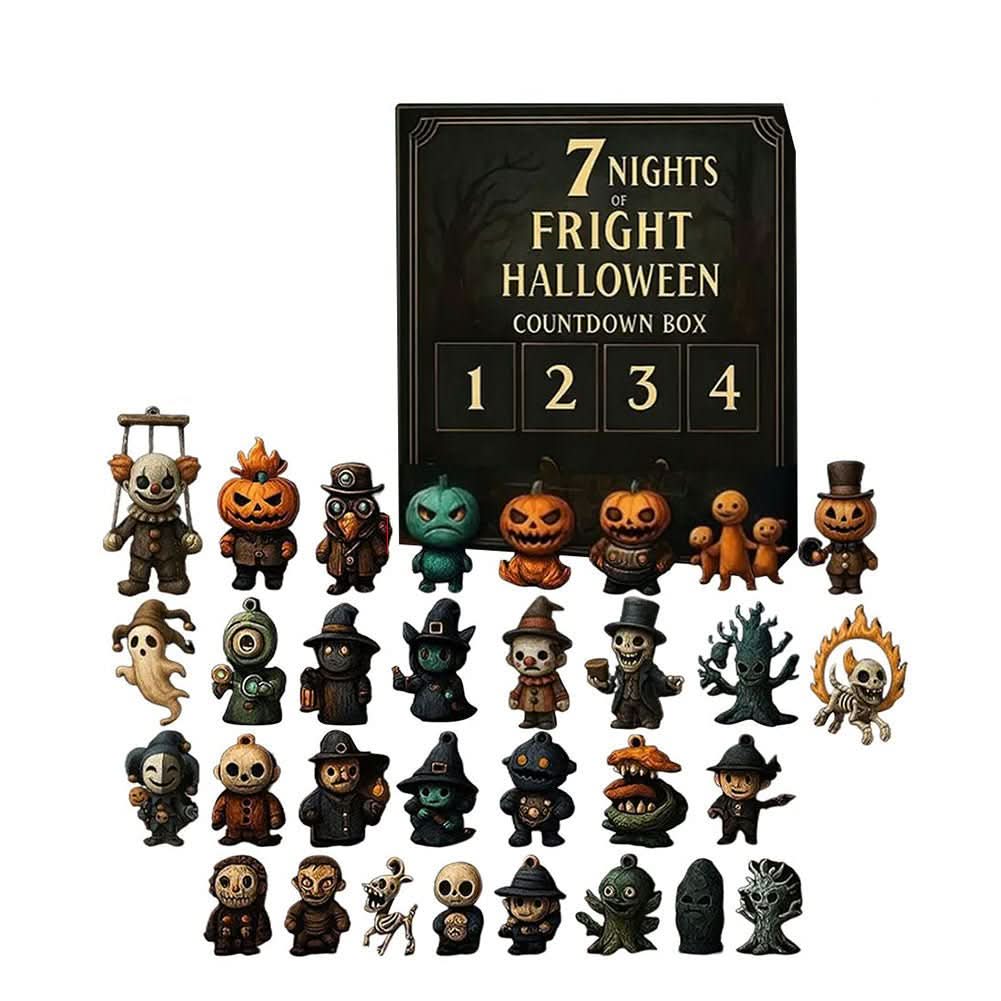 Adventní kalendář Halloween Countdown Box 31 Fright Nights pro děti