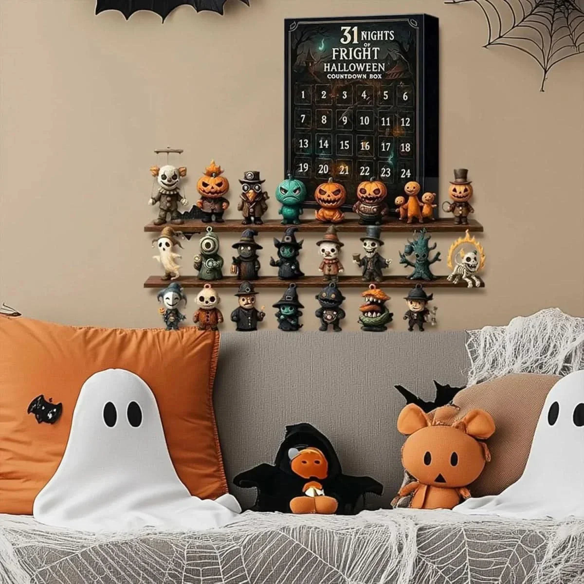 Adventní kalendář Halloween Countdown Box 31 Fright Nights pro děti