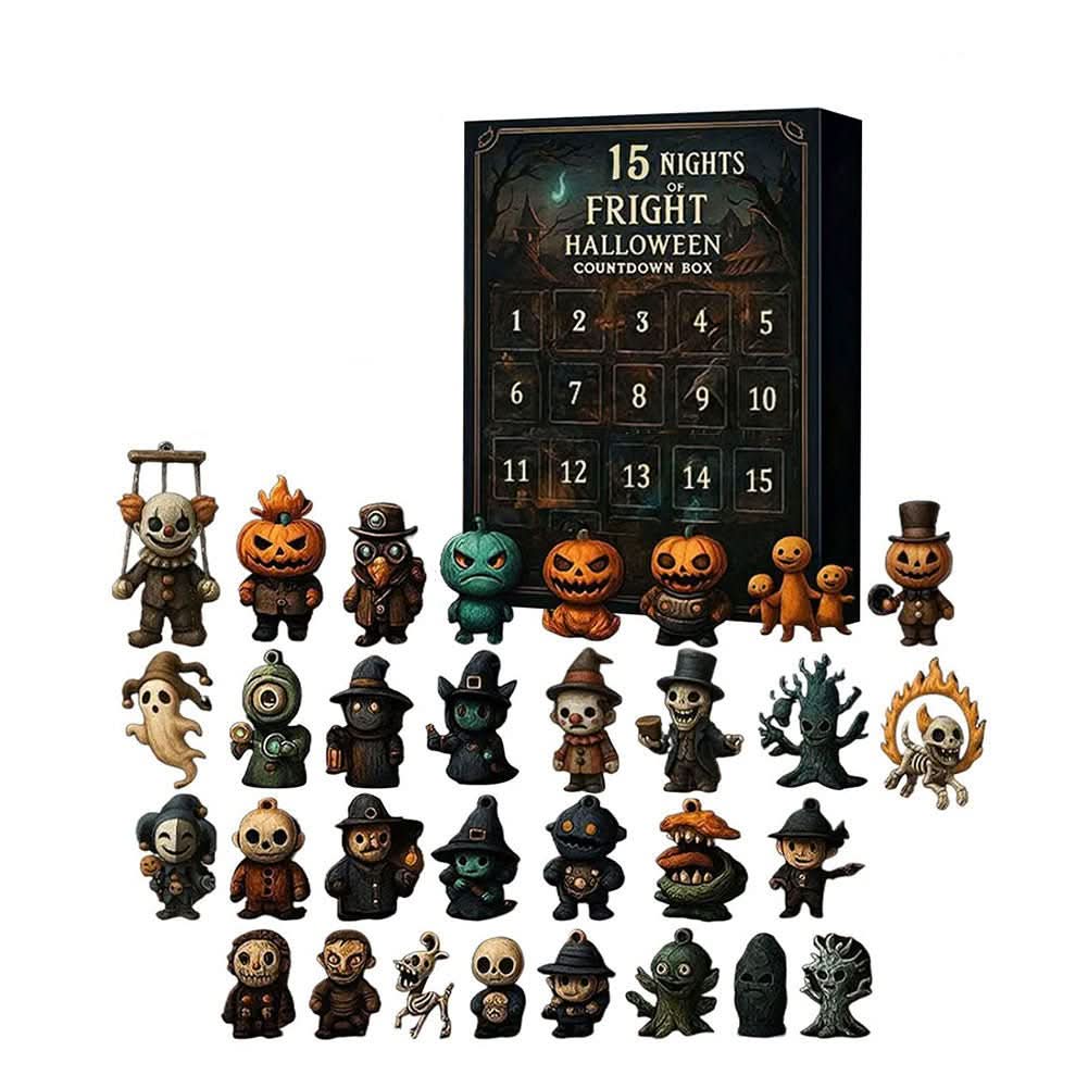 Adventní kalendář Halloween Countdown Box 31 Fright Nights pro děti