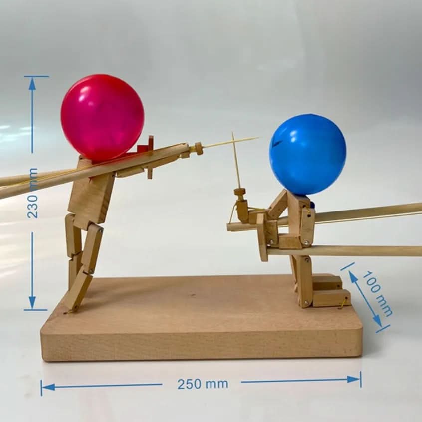 Nebula kampfestsett med kanoner og ballonger for barn