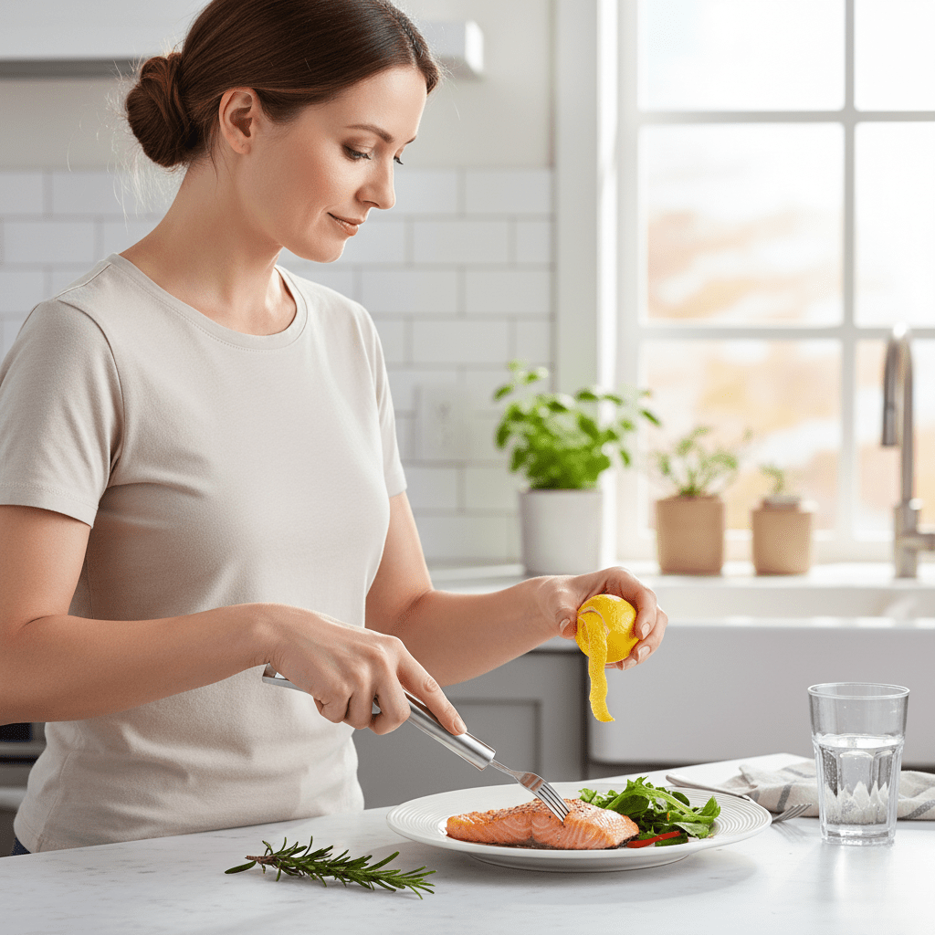 HandyFruit Pro With Dual Blade And Fork For Easy Fruit Prep