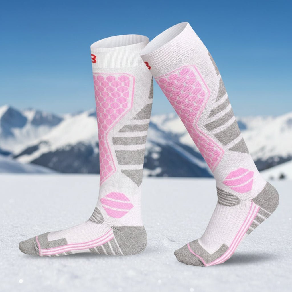HEATFLEX SKI Premium termiczne skarpety z pogrubioną kompresją i ciepłem do kolan