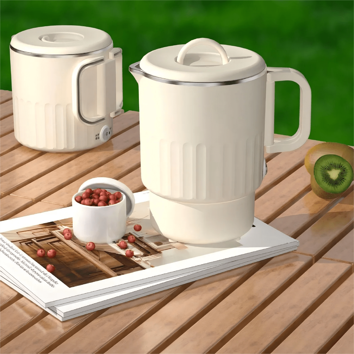 HeatSprint 600W Compact Portable Kettle For Water And Tea