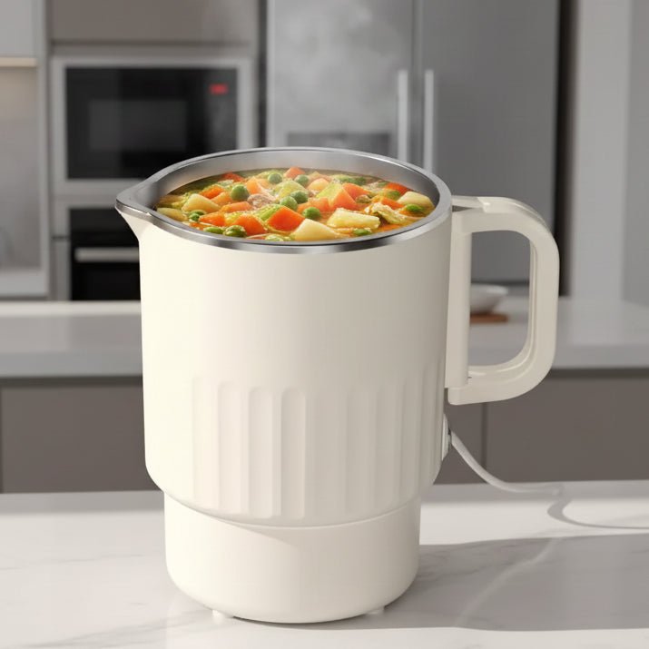 HeatSprint 600W Compact Portable Kettle For Water And Tea