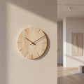 Heritagewood Massivholz-Uhr mit Pendelbewegung