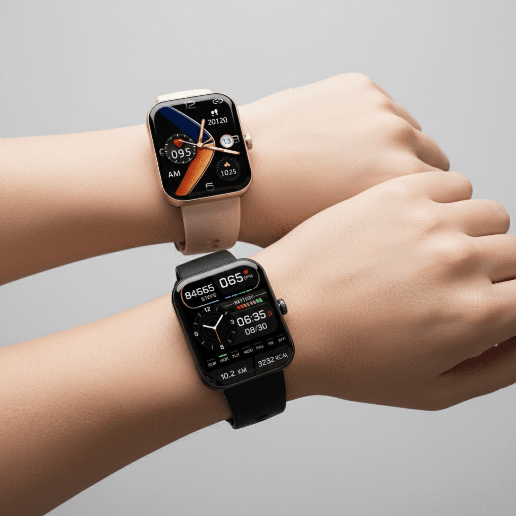 Health Smartwatch With Glucose Trend, Blood Pressure, Heart Rate And Sleep