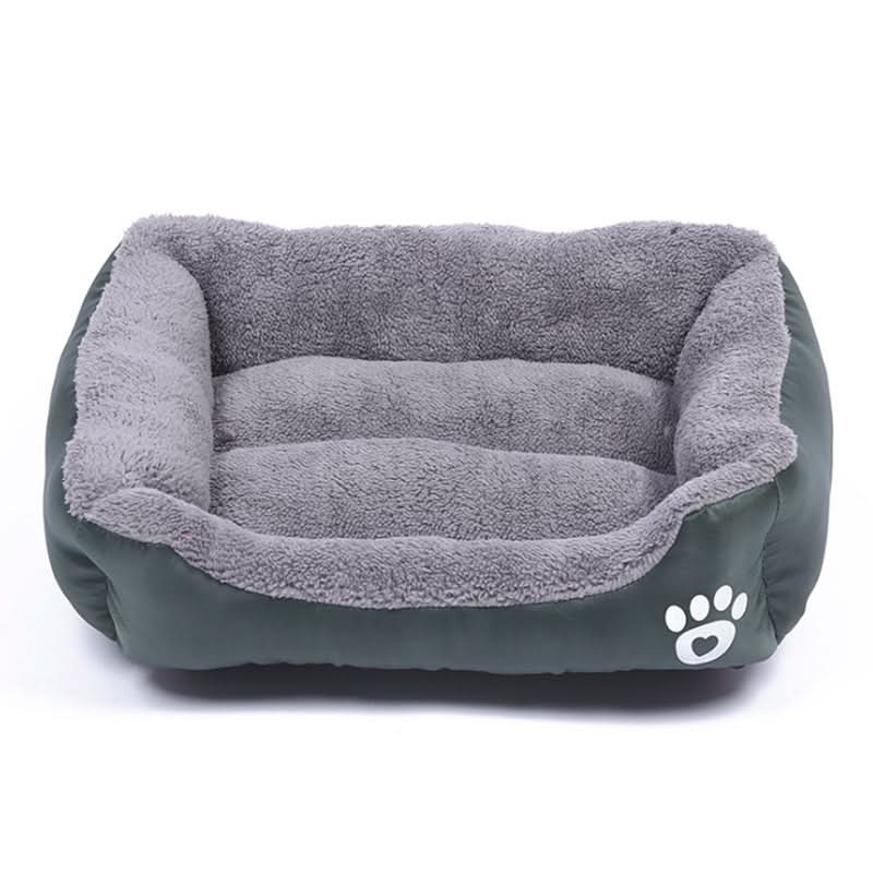 CalmPaws Luxurious Cotton Dog Bed For Anxious Dogs Stress Reduced Sleep