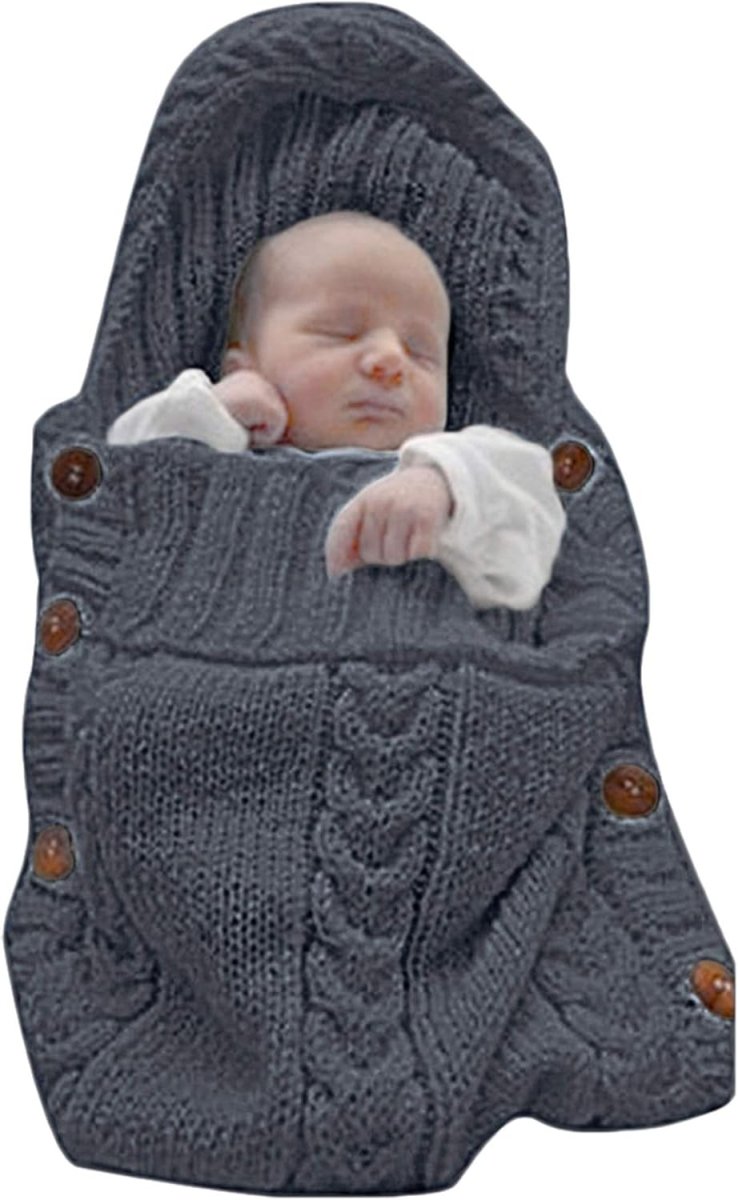 Hugnest Babytragetuch in Beige für Neugeborenenkomfort und Wärme