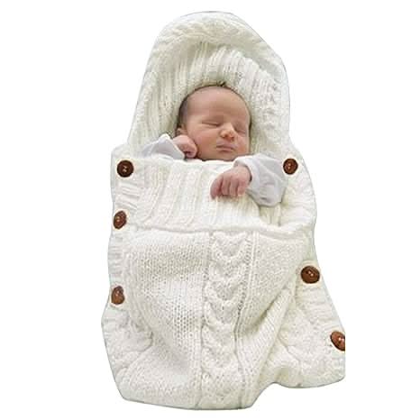 Hugnest Babytragetuch in Beige für Neugeborenenkomfort und Wärme