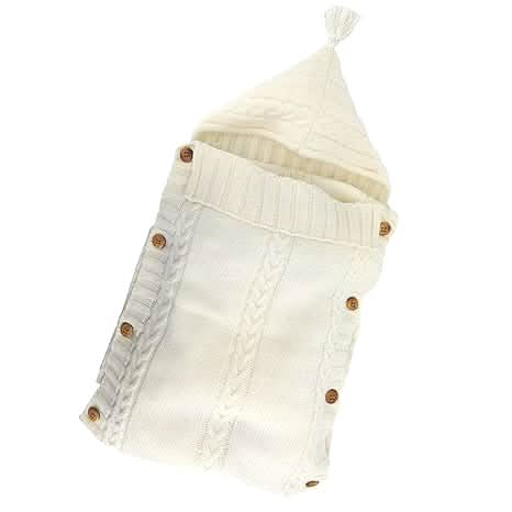 Hugnest Babytragetuch in Beige für Neugeborenenkomfort und Wärme