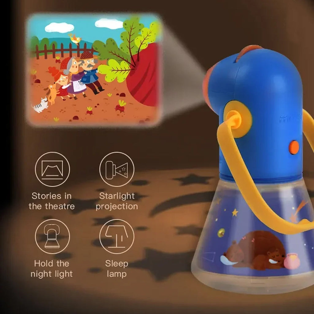 Kids Story Projector With Twelve Fairy Tales And Portable Night Light