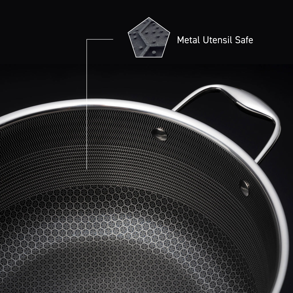 12-Piece Hybrid Nonstick Set For Everyday Cooking Essentials