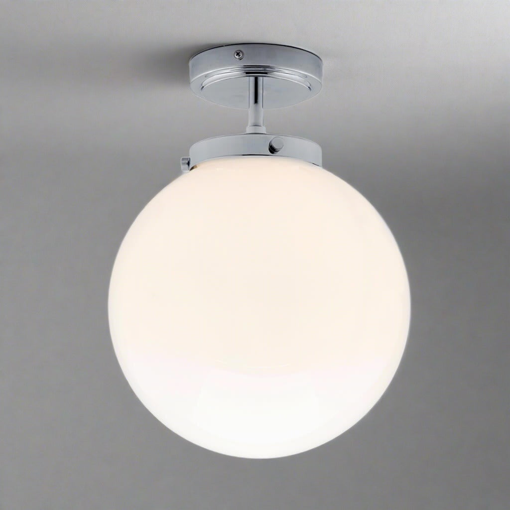 LumoNova Ceiling Light | Polished Chrome Modern Interior