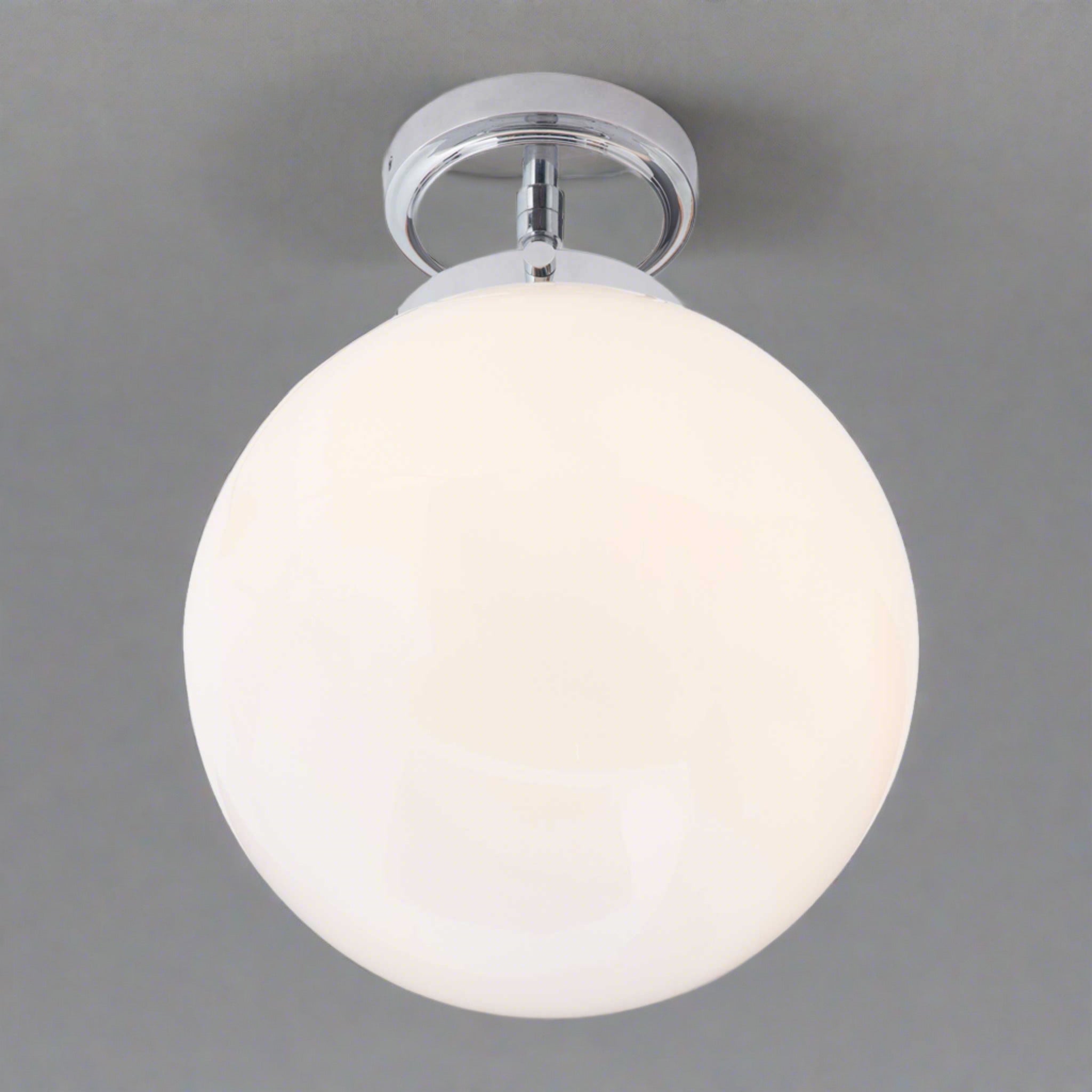 LumoNova Ceiling Light | Polished Chrome Modern Interior