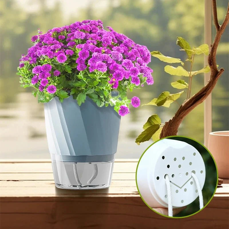 HYDROPOT Selbstbewässerungstopf für den Innenbereich Hydroponisches Gärtnern