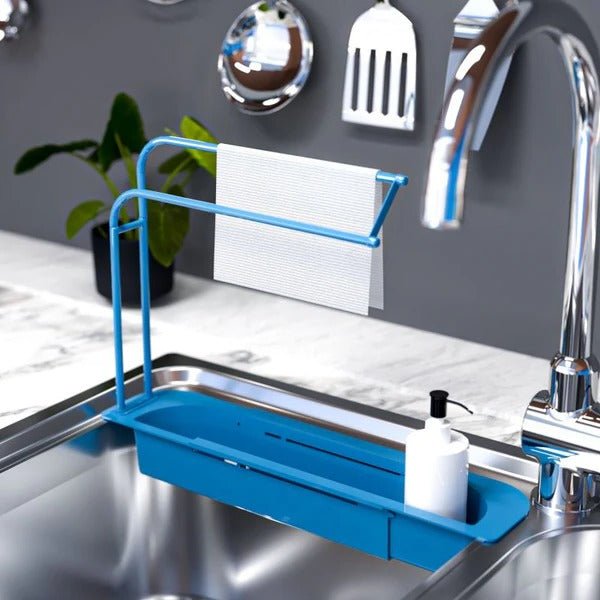 Organizzatore Regolabile per Lavello Flexisink per Uso Quotidiano in Cucina