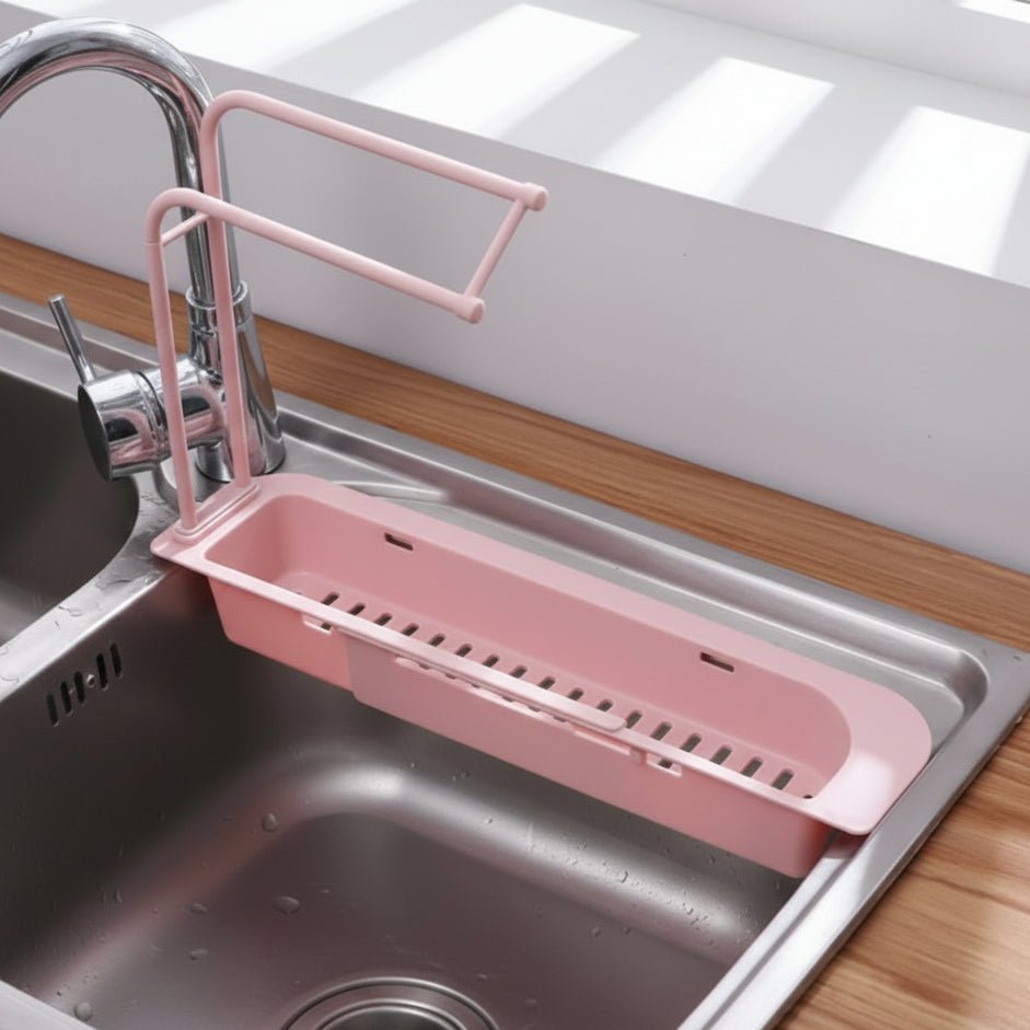 Organizzatore Regolabile per Lavello Flexisink per Uso Quotidiano in Cucina