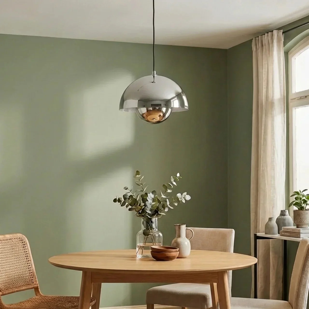 Soft-Form dánské moderní závěsné svítidlo s kupolovitým stínidlem