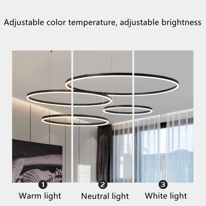 Cirkulær Luna Lampe