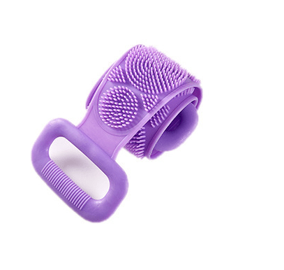 AuraFlex Silicone Body Scrub Brush For Radiant Skin All Skin Types
