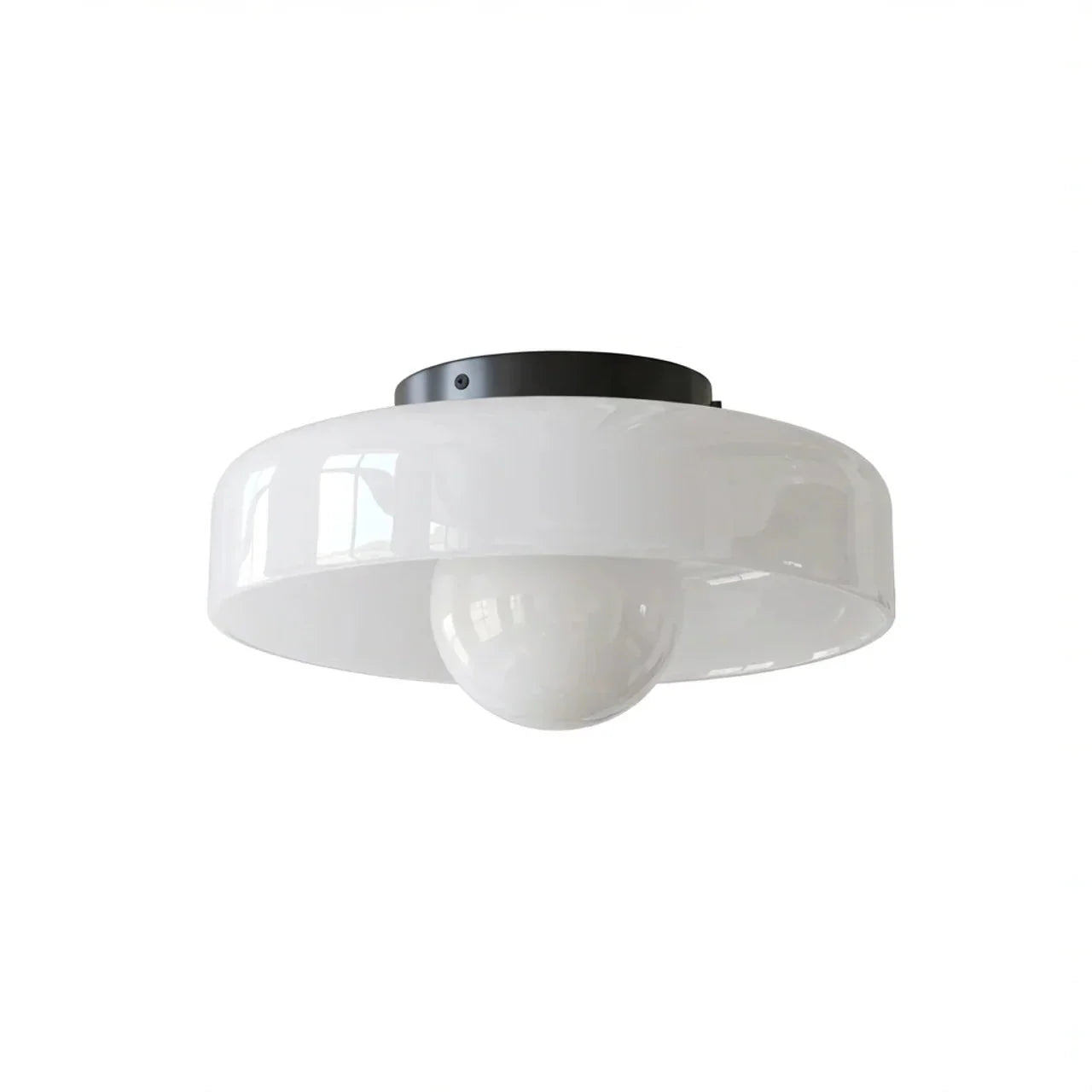 Bauhaus Glass Wall And Ceiling Light Fixture For Ambient Illumination