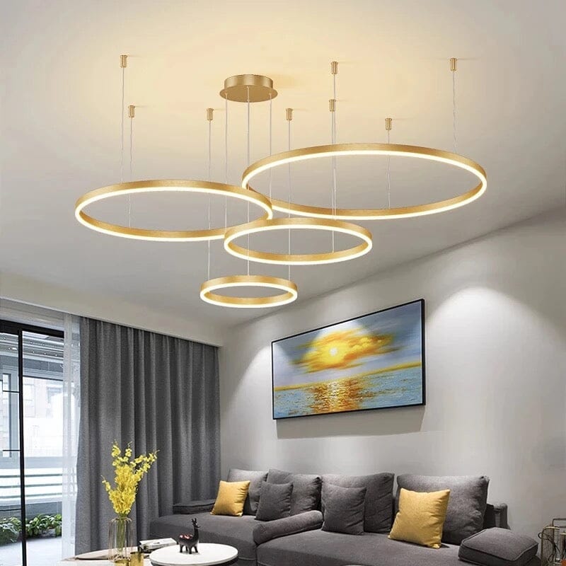 Cirkulær Luna Lampe